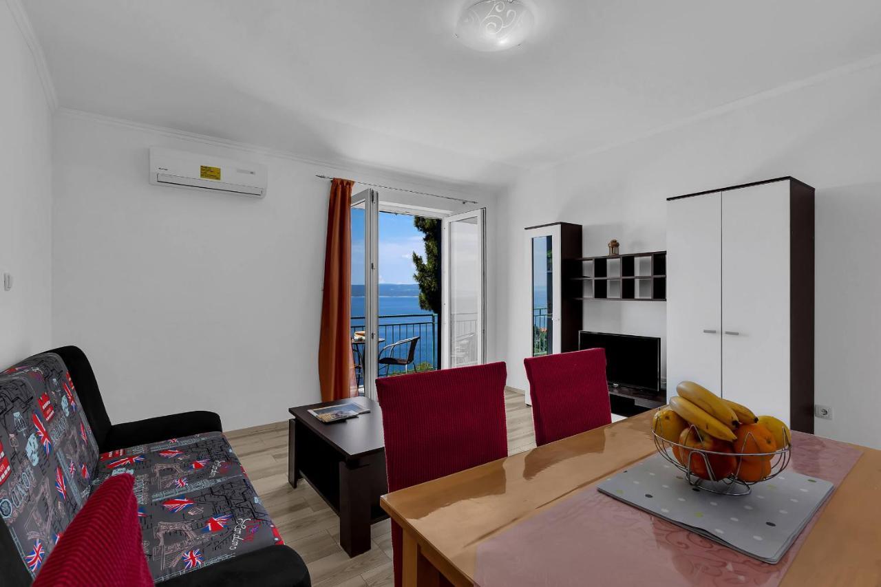 View Blue Apartments Brela Esterno foto