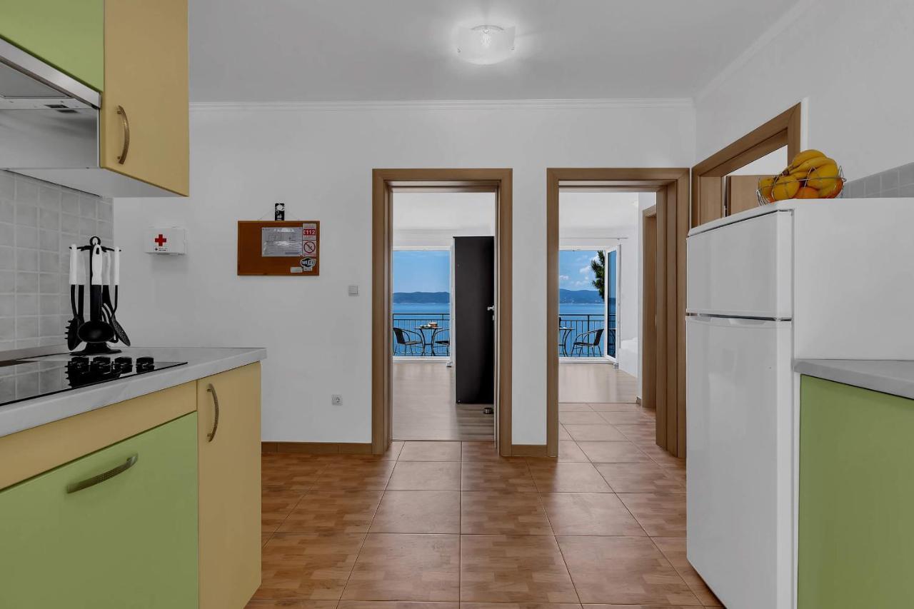 View Blue Apartments Brela Esterno foto